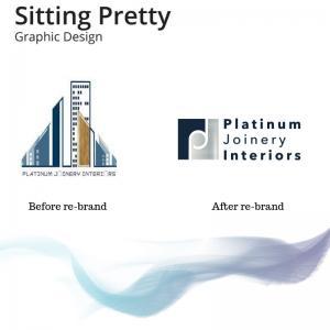Platinum joinery interiors before and after logos