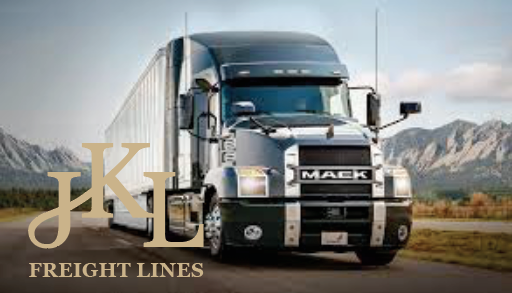 jkl freight lines logo mockup