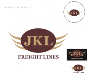 jkl freight lines logo concepts