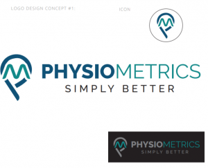 physiometrics logo concept
