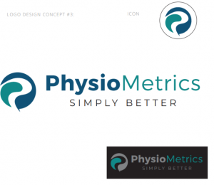 physiometrics logo concept