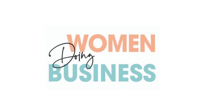 women doing business logo