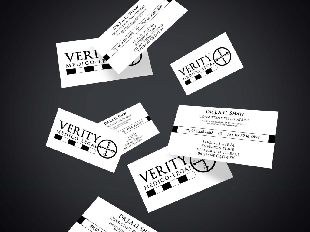 medico legal business cards